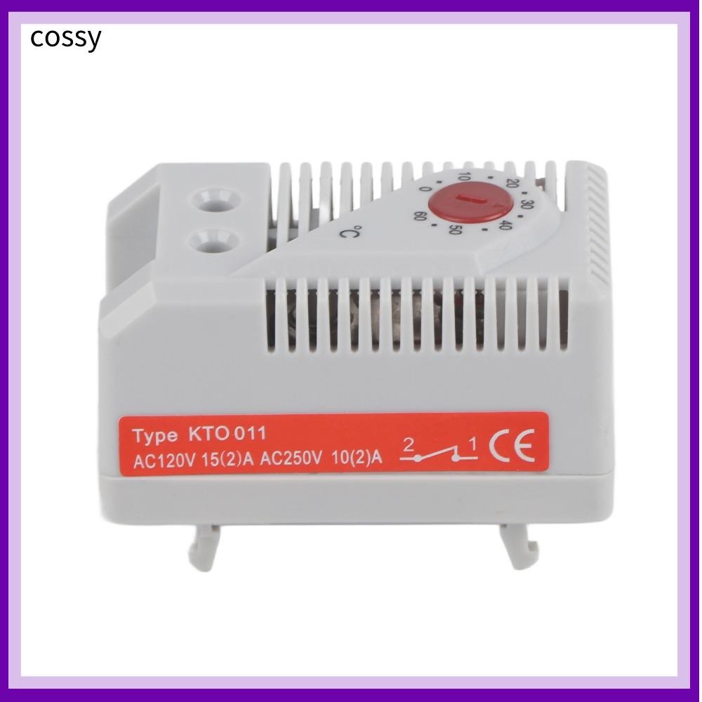 คอสซี่ เทอร์โมสตัท 0-60℃ เครื่องควบคุมอุณหภูมิ KTS011 แบบปรับได้, การควบคุมไฟฟ้า ทนทาน KTO011 เครื่อ