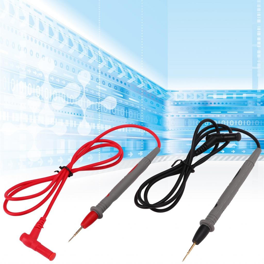 Superparis 10 ชิ้น J.30026 มัลติมิเตอร์ Test Probes ปากกาลวด Probe ละเอียดพิเศษพร้อมปลั๊ก 4 มม. สําห