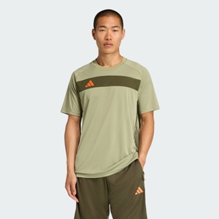 adidas ฟุตบอล เสื้อฟุตบอล Tiro 25 Essentials ผู้ชาย สีเขียว …