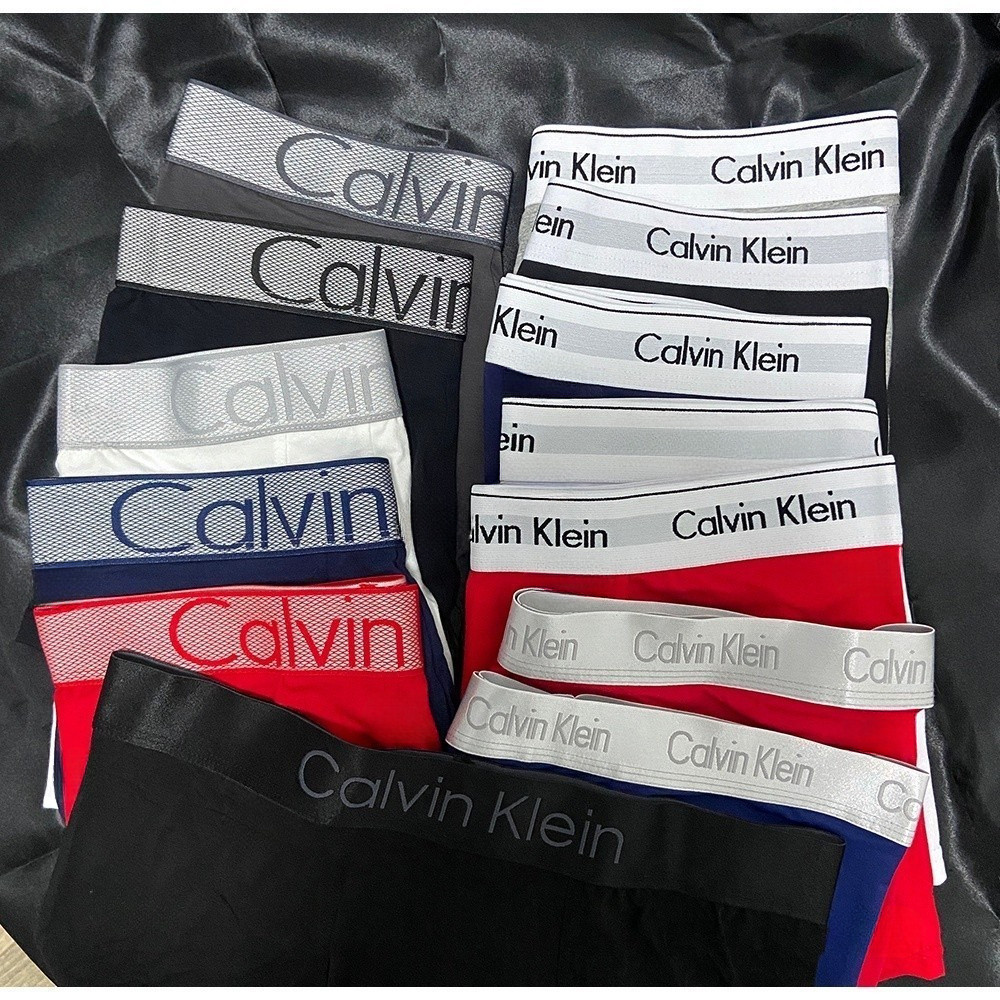 กางเกงในผู้ชายแพ็ค 3 ชิ้น ปลายขาไร้ตะเข็บ Raw Cut Micro ทรง Low Rise Trunk กางเกงชั้นในชาย สินค้าจุด