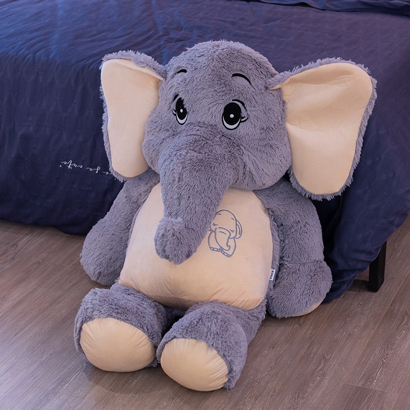【Ready Stock】 Plush Toy Gentle Dream Elephant Elephant Doll Pillow for Girlfriend Holiday Gift with 