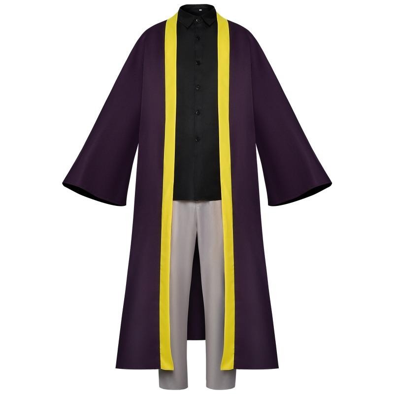 MASHLE เสื้อคลุมคอสเพลย์ปาร์ตี้บทบาทเล่น Amine ฮาโลวีนเครื่องแบบ