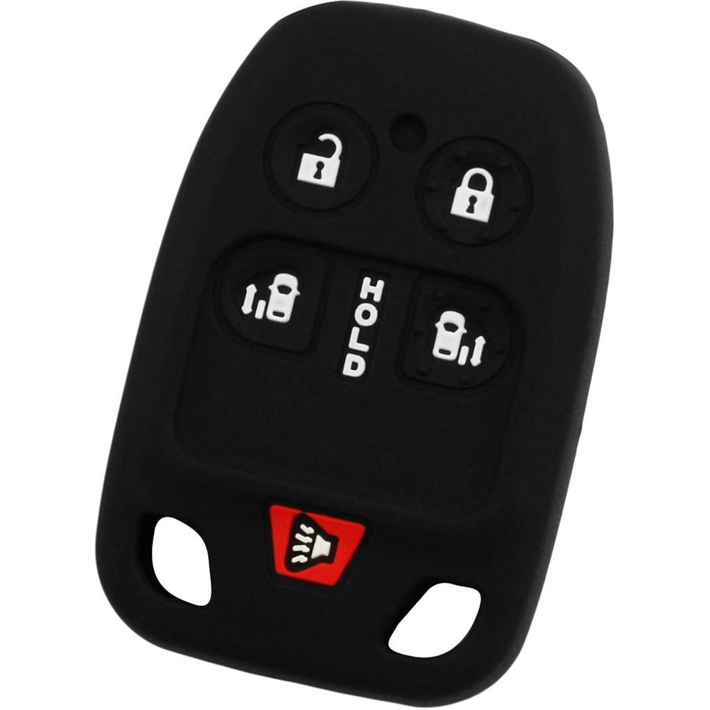 KeyGuardz Keyless Remote กุญแจรถ Fob ฝาครอบด้านนอกยางนุ่มสําหรับ Honda Odyssey 2011 - 2014 N5F-A04TA