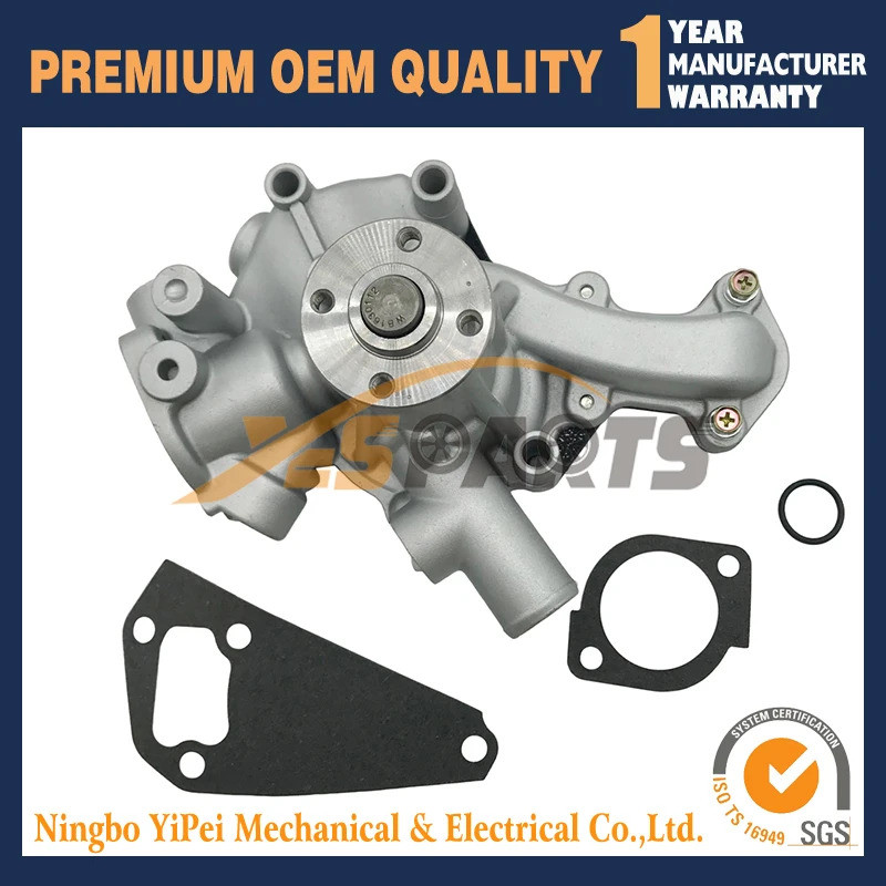 129271-42001 ปั๊มน้ําสําหรับเครื่องยนต์ Yanmar 3JH4E 3JH5E 3JH5AE 4JH4AE 4JH4E