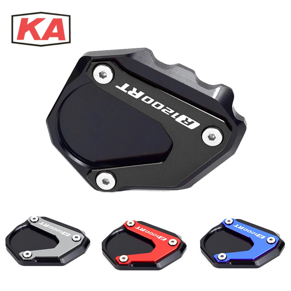 สําหรับ Bmw R1200rt R1200 1200 Rt R 1200rt 2004- 2013 รถจักรยานยนต์ Kickstand ขาตั้ง Extension Pad แ