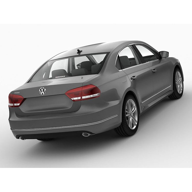 Volkswagen Passat 2011 พร้อมภายใน/Volkswagen Passat Car 3d รุ่น c4d fbx