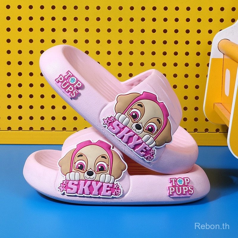 รองเท้าแตะพื้นนิ่ม แบบหนา กันลื่น สำหรับเด็กชายและเด็กหญิง - รูปที่ 6