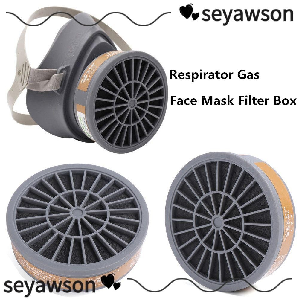 SEYAWSON Respirator Gas Health Care Anti-Dust Spray Paint Face