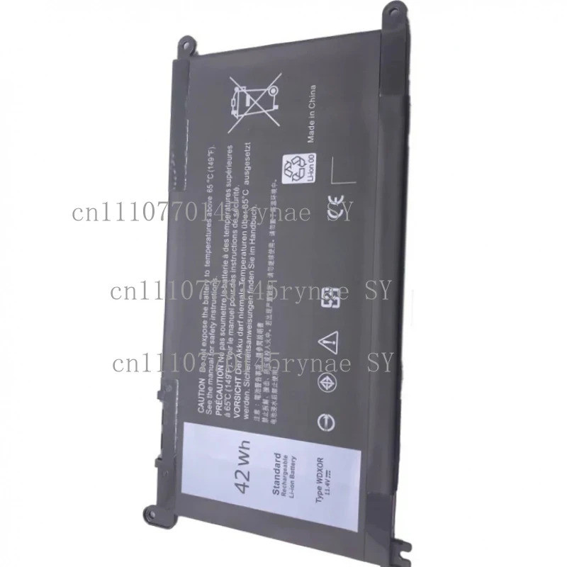 ใหม่ WDX0R แบตเตอรี่แล็ปท็อปสําหรับ Dell Inspiron 13 5000 5368 5378 7368 14 7000 7560 7460 5567 15MF