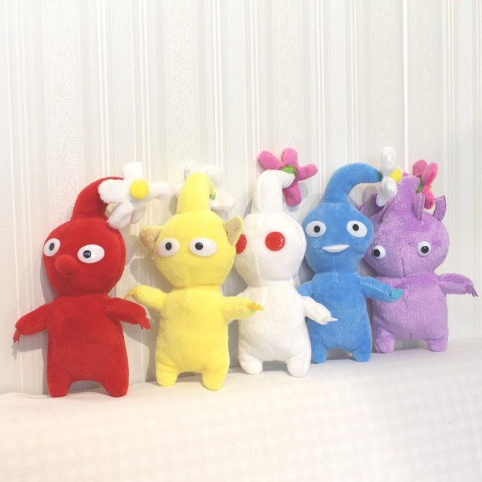ตุ๊กตา PIKMIN ตุ๊กตา PIKMIN Olima สีเหลือง ตุ๊กตา Nintendo Game สินค้า