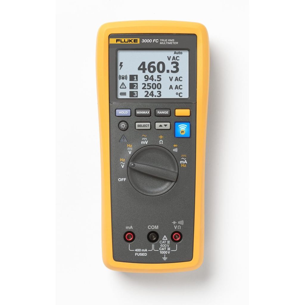 รูปลักษณ์ที่หรูหรา Fluke 3000 FC Wireless Digital Multimeter