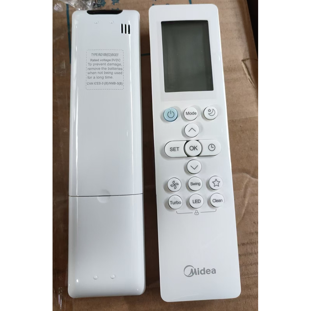 Original RG10B (E2)/BGEF Aircon Remote สําหรับ Carrier Midea York Stok Sodia Alat Kawalan Jauh AC As