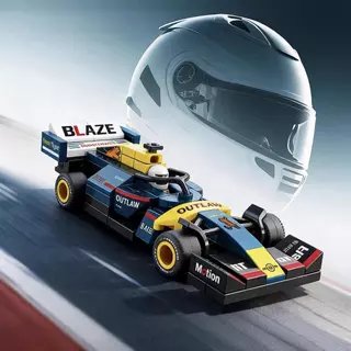 SM NEW บล็อกตัวต่อรถแข่ง F1 ระดับตำนาน 🏎️ รถสปอร์ตความเร็วสูง DIY ของสะสมสำหรับสาย Racing และ Motorsport