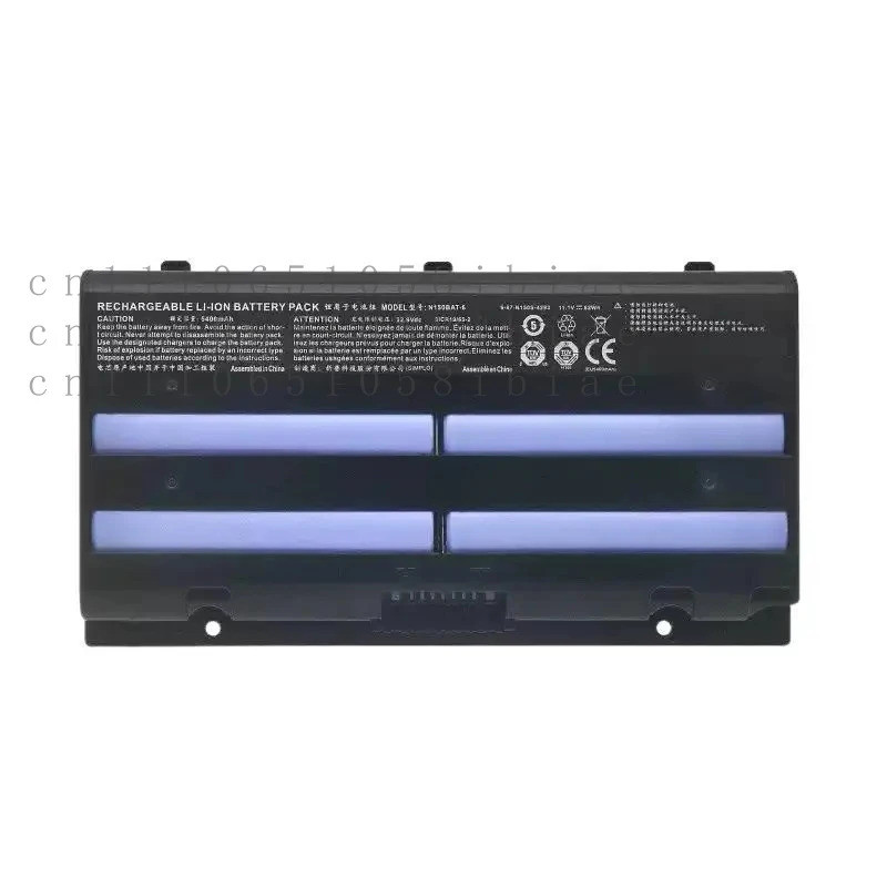 ใหม่ 11.1V 62Wh N150BAT-6 6-87-N150S-4292 แบตเตอรี่สําหรับ Clevo N150SD N155SD N170SD SAGER NP7155 N