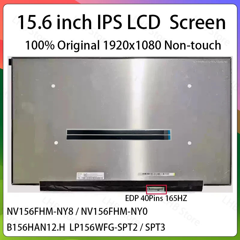 หน้าจอ LCD ขนาด 15.6 นิ้ว 165Hz NV156FHM-NY8 NY0 B156HAN12.H LP156WFG-SPT2 สําหรับ Lenovo Legion S7-