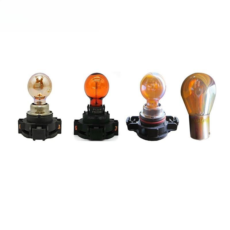PY21WSV PY24W PY24WSV 12V 24W พิเศษฮาโลเจนหลอดไฟเดิมรถไฟเลี้ยวหลอดไฟ (1 หลอด)