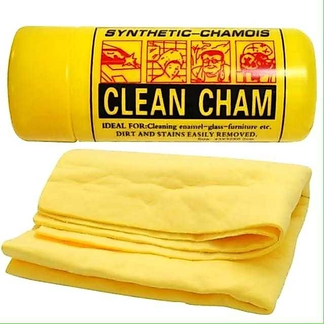 Kanebo Multipurpose Clean Cham Cloth Plus Tube Container Box DR