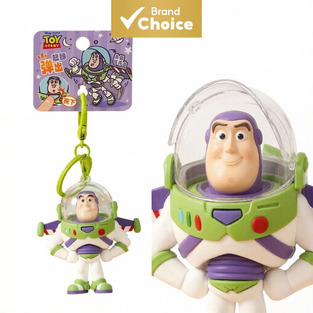 พวงกุญแจ Buzz Lightyear Toy Story Disney Potdemiel ปีกป๊อปอัพ หมวกกันน็อคถอดได้ BAIMAO ฟิกเกอร์ลิขสิทธิ์ จี้กระเป๋า ของขวัญเด็ก