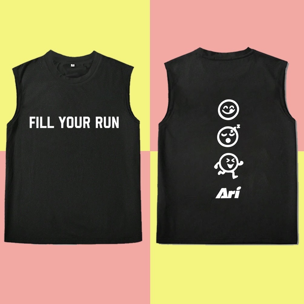 【HOT SALES】เสื้อกั๊ก Ari Football Simple Casual Round Neck Neutral vest Ari Football ผ้าฝ้ายพิมพ์เสื
