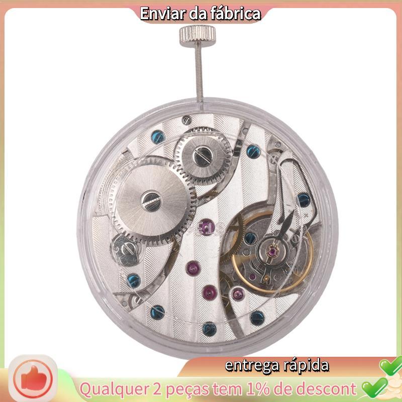1 PCS 6497 ST36 นาฬิกา Mechanical Hand Winding Movement 44 มม.นาฬิกา 6497/6498 ST3600 การเคลื่อนไหวน