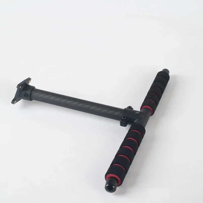 คาร์บอนไฟเบอร์ T-shape สูงอิเล็กทรอนิกส์ Landing Gear Skid สําหรับ RC FPV Quadcopter Multicopter Hex