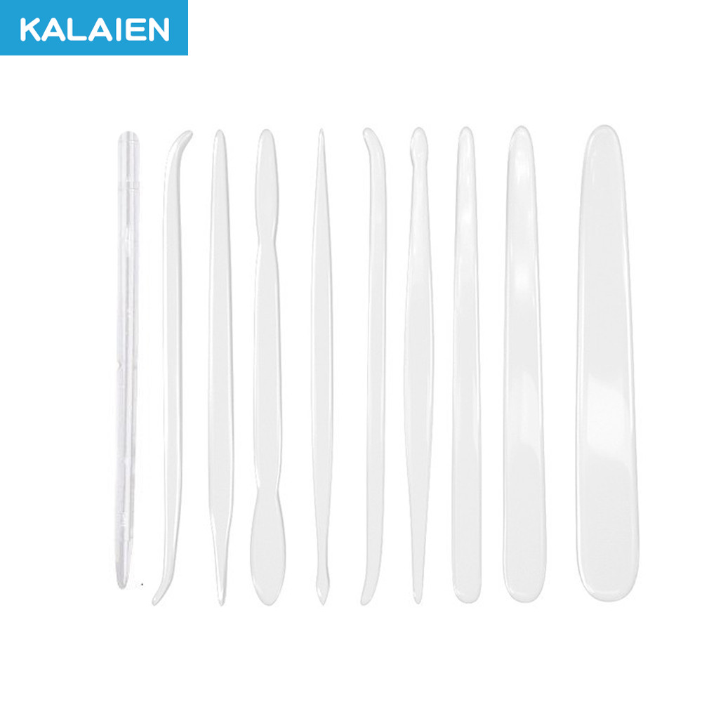 KALAIEN ชุดเครื่องมือปั้นดินโพลิเมอร์ แบบพลาสติก มืออาชีพ สําหรับทําตุ๊กตา