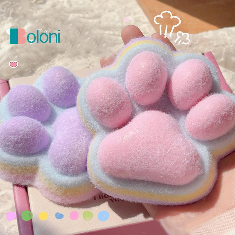 [Boloni] น่ารักจัมโบ้ Squishy Floing Cat Paw ของเล่นบรรเทาความเครียดขนาดใหญ่พิเศษ Sensory Fidget ของเล่นสําหรับเด็กผู้ใหญ่ความวิตกกังวลผ่อนคลายใหม่