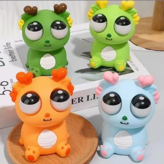 ของเล่นบี้มังกรน่ารัก Fidget Toy สัมผัสSilicone นุ่มมาก วางโต๊ะคอมได้ ของขวัญวันเกิดเพื่อน