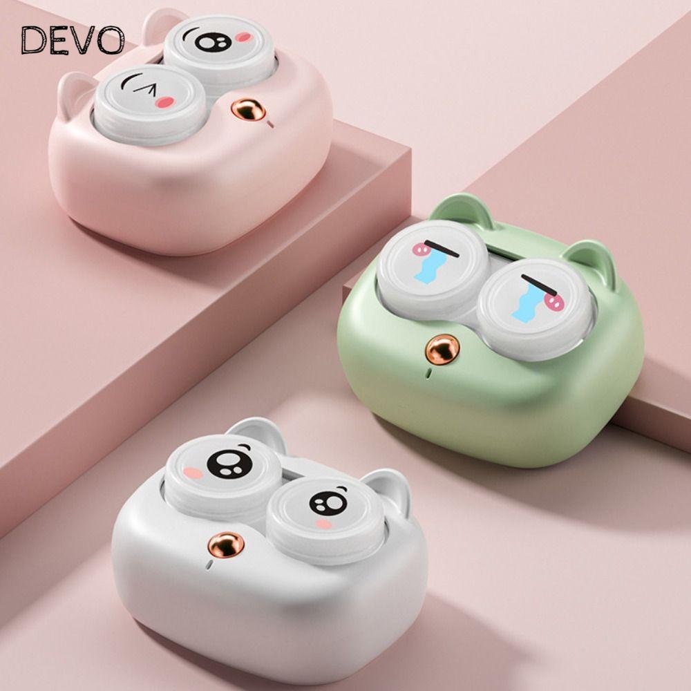 น้ํายาทําความสะอาดโปรตีน DEVO|น้ํายาทําความสะอาดคอนแทคเลนส์แบบพกพาอัลตราโซนิกฉีกอัตโนมัติเต็มรูปแบบพ