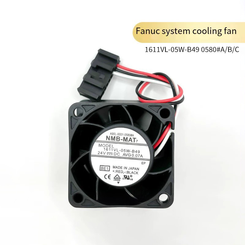 A90L-00001-0580#A BC Fanaco พัดลมไดรฟ์ 1611VL-05W-B49 24V 0.07 A
