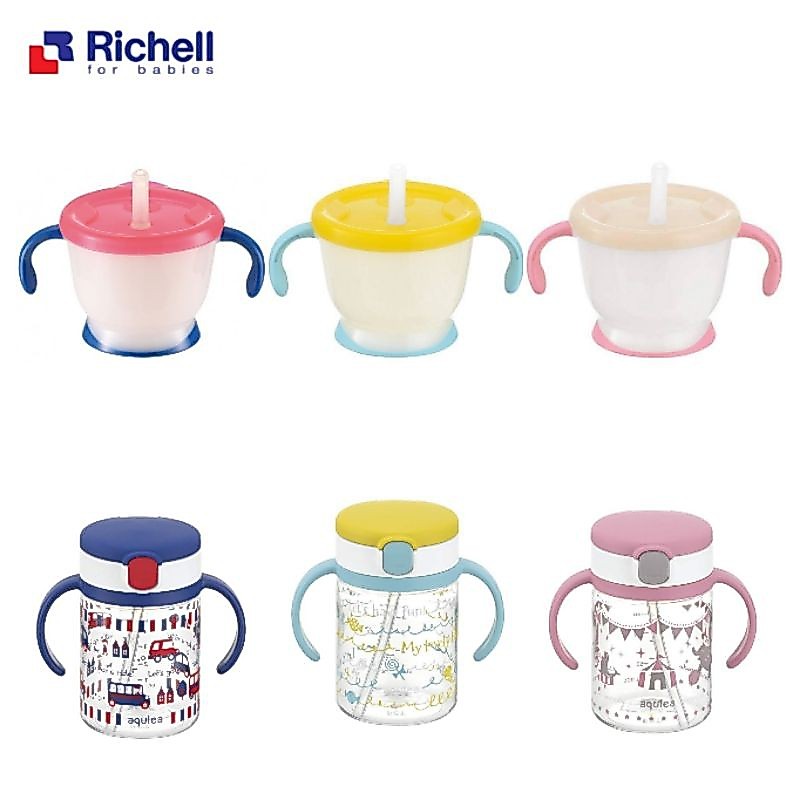 แก้วน้ำเด็กหัดดื่ม​ Richell​
