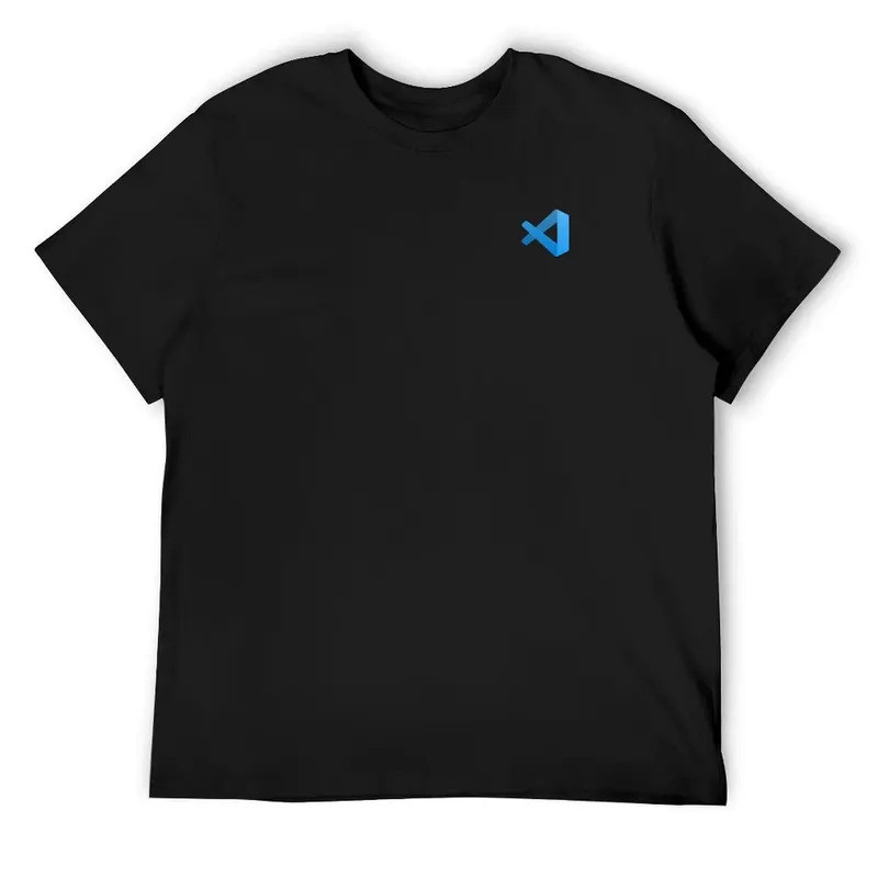 Vscode - เสื้อยืดลายใหม่ของ Microsoft Visual Studio Code Loo เสื้อยืดลายกราฟิก เสื้อยืดลายอนิเมะ เสื