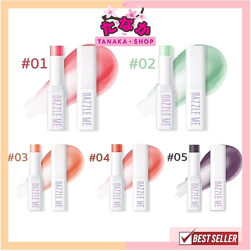 🔥แท้/ดีลสุดคุ้ม/ไลฟ์ทุกวัน🔥(1ชิ้น) Dazzle Me Fruit Justice Lip Balm ลิปบาล์มผลไม้ บำรุงริมฝีปาก