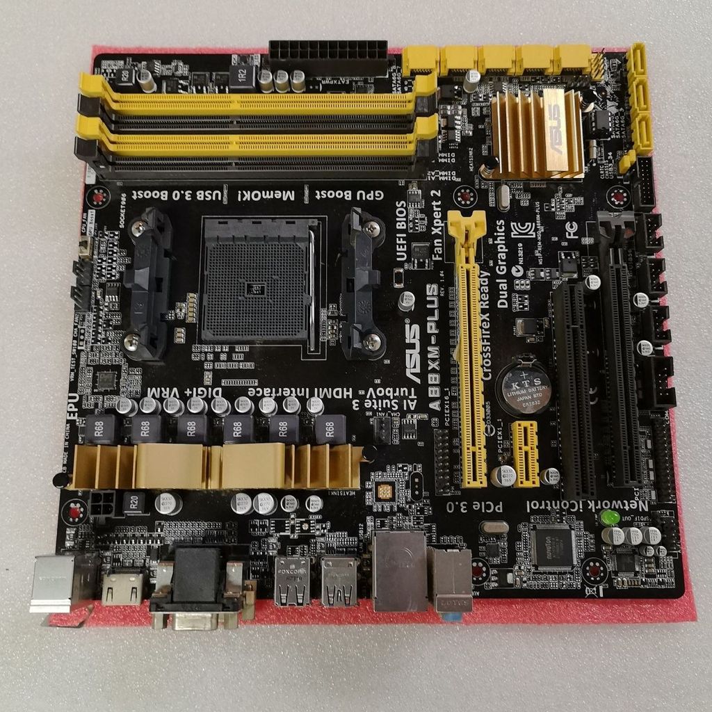 [Asus] A88XM-PLUS A88 เมนบอร์ด DDR3 รุ่นรองรับ FM2+FM2 CPU 4 ช่องหน่วยความจํา