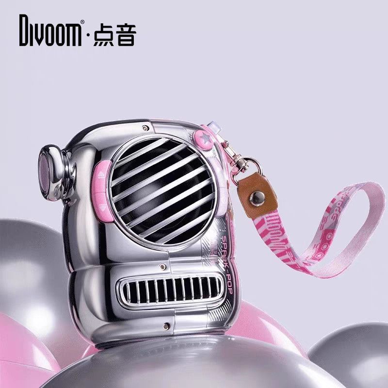 Divoom Divoom Divoom Bubble Speaker ลําโพงบลูทูธแบบพกพาขนาดเล็กแบบพกพาอินเทรนด์เล่นของขวัญนิช