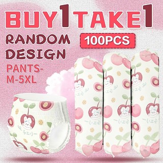 100pcs Korean Diaper Pants 50pcs Free Shipping Diaper for Baby Breathable Pull-up Pants 10pcs
