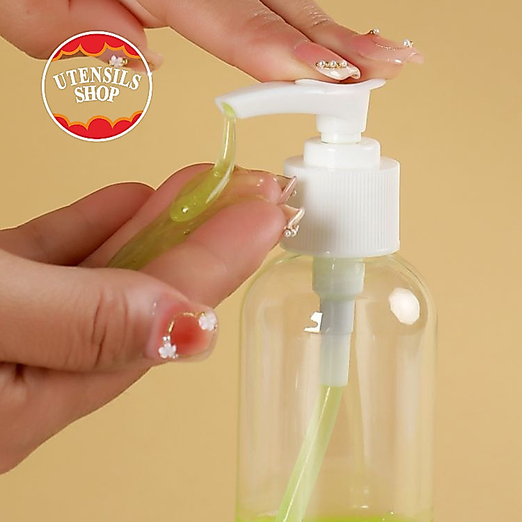 UTENSILS ขวดปั้ม 30 50 100 120 มล. พร้อมส่ง ขวดใส ขวดใส่เจล พลาสติกหนา ใส่แอลกอฮอล์ สบู่ แชมพู