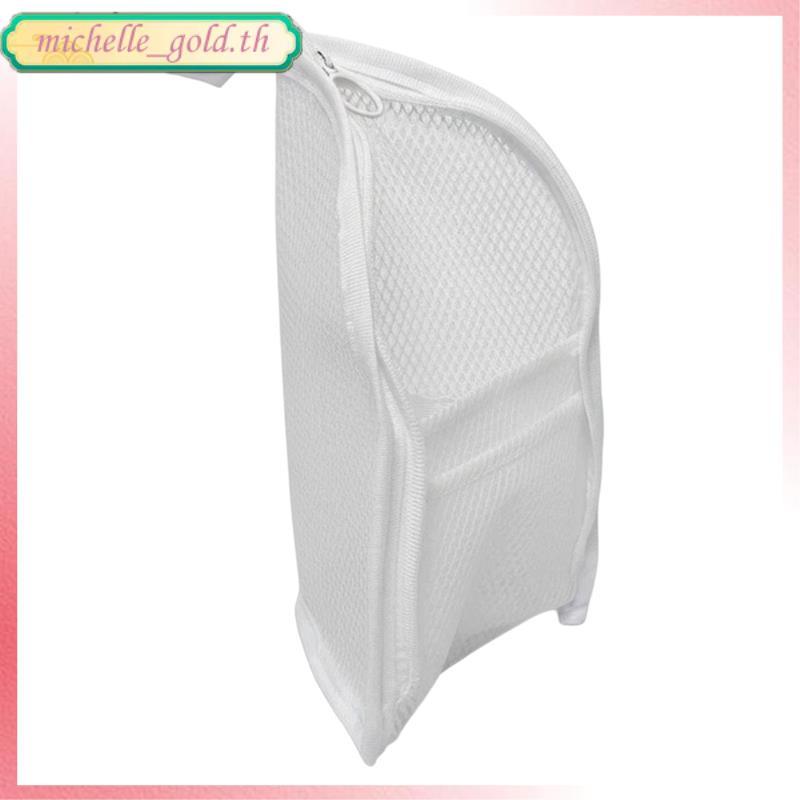 [THG2]Makeup Bag EVA Mesh Large Capacity Cosmetic Waterproof Bag for Travel White