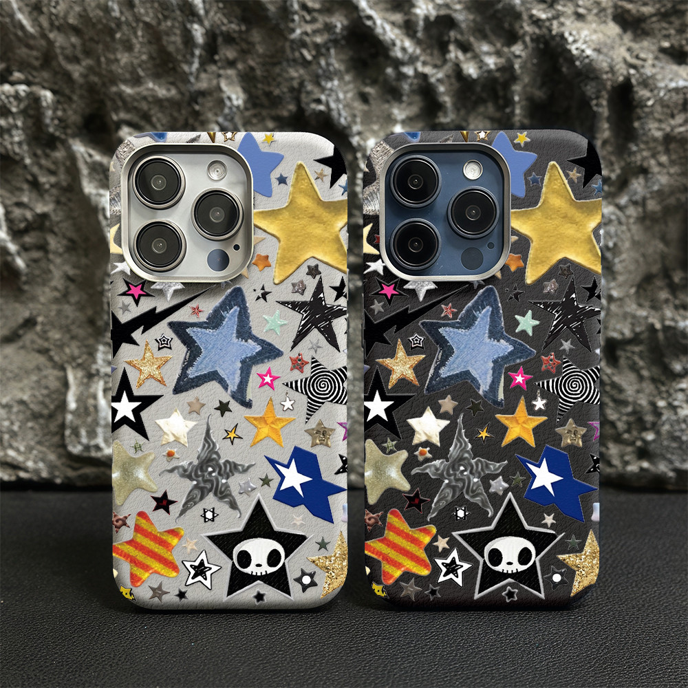 ✨จัดส่งภายในประเทศ✨เคสโทรศัพท์มือถือ Shining Star เหมาะสำหรับ iPhone 17 16 15 13 14 11 7 8 PLUS PRO PRO MAX หนัง TPU