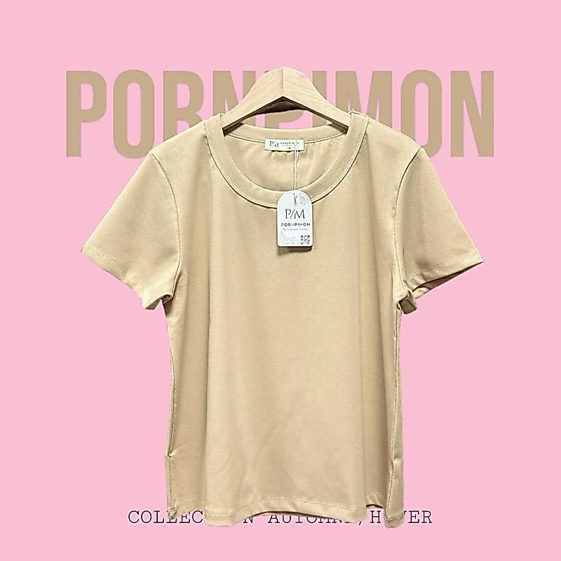 B03เสื้อยืดคอกลมสาวอวบ สำหรับสาวอวบ พลัสไซด์ ผ้ายืดมากก Women Clothing ตัวใหญ่กว่าไซส์ปกติ เสื้อเเฟชั่น ผู้หญิง