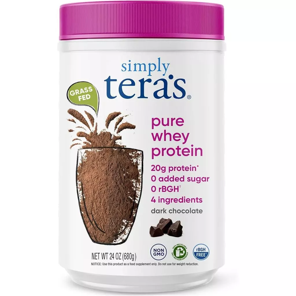 ผงเวย์โปรตีน Simply Tera รสดาร์กช็อกโกแลต