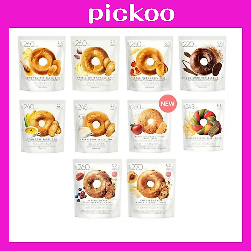[Olive Young] Delight Project Original Bagel Chips (10 รสชาติ)