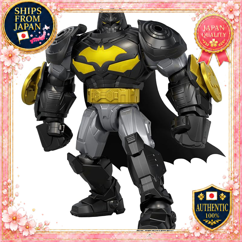 Mattel DC Core Figure Sound Action Batman Action Figure Light & Sound Disc Shooter 4Y Black JMD86