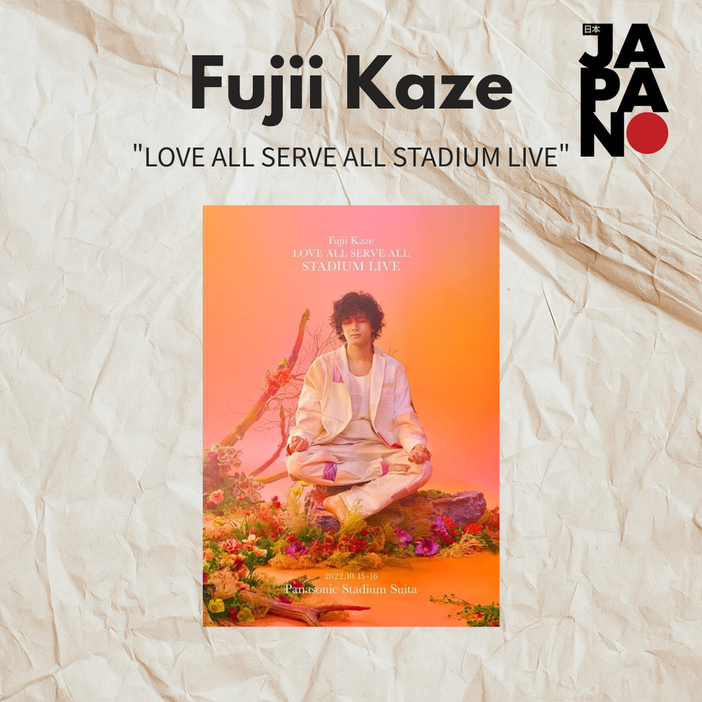 Fujii Kaze - Fujii Kaze "LOVE ALL SERVE ALL STADIUM LIVE" / Blu-ray