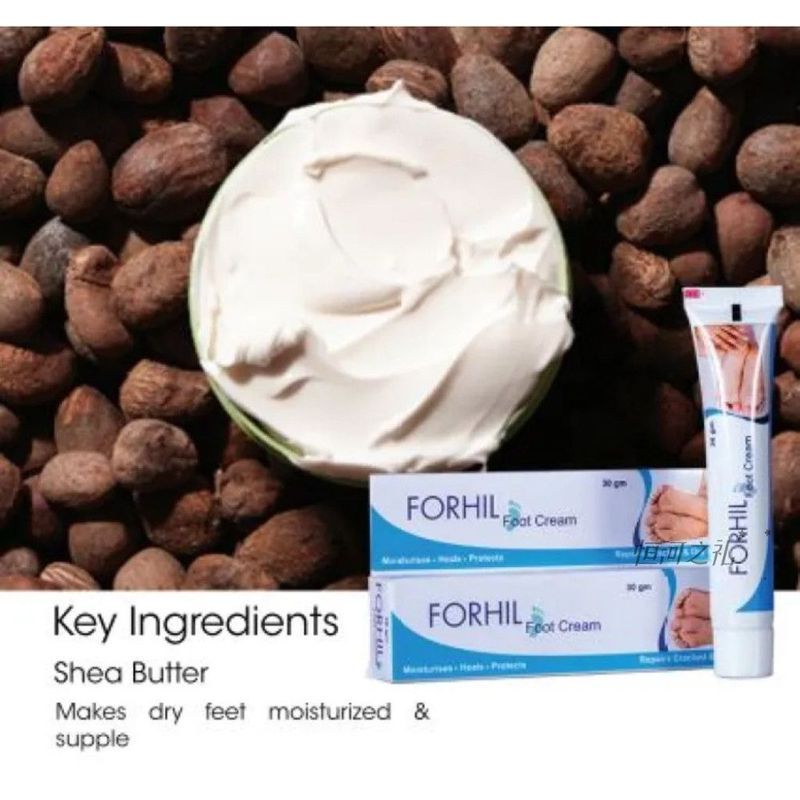 India Forhil Foot Cream Dry Cracked Heel Hand Foot Double Cream Moisturizing Nourishing Heel 30g6.29
