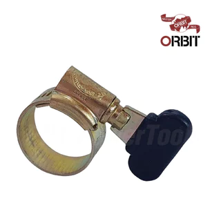ORBIT เข็มขัดรัดท่อเหล็ก หางปลาหุ้มPVC ผลิตจากเหล็กชุบอิเลคโตรเพลทติ้งทั้งตัว ทนการกัดกร่อน รองรับแรงบิดสูง