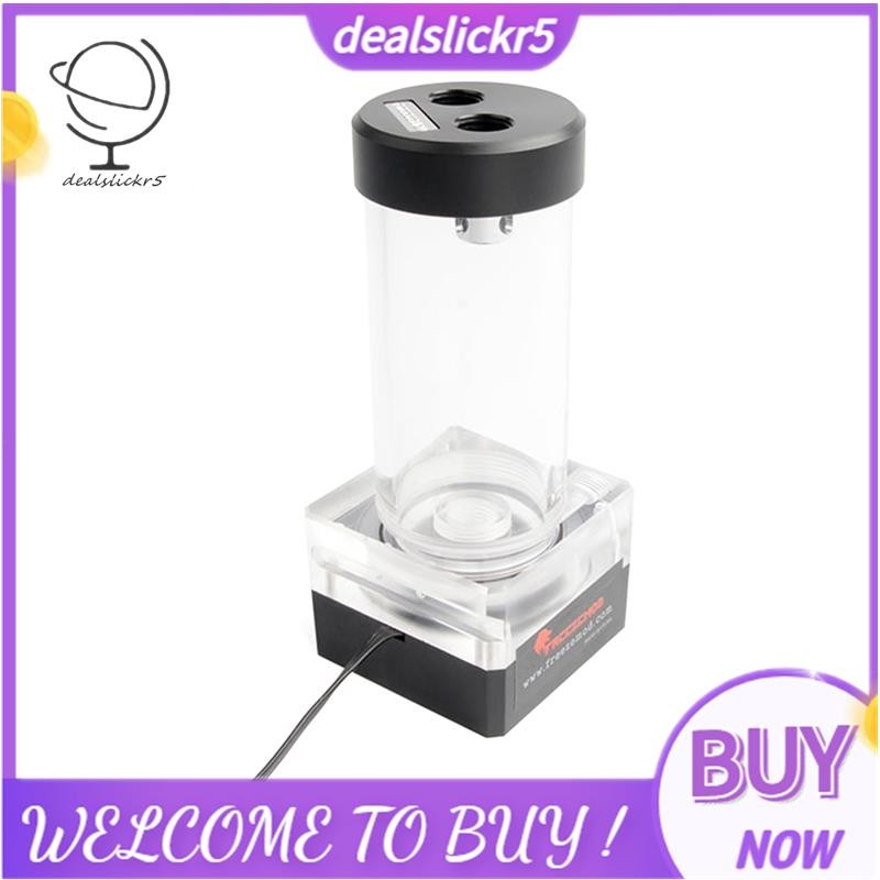 12V DC 550L/H Water Cooling Pump Tank Kit G1/4 Thread, การกระจายความร้อนที่มีประสิทธิภาพสําหรับ Enha