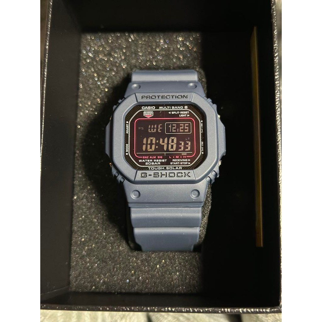 Casio G-Shock Watch Radio Solar Super Illuminator Type GW-M5610U-2JF  Blue