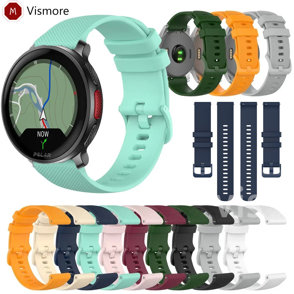 สายรัดนุ่มสําหรับ POLAR Vantage /IGNITE M M2/V3 Polar Grit X/X2 Pro Titan/Pacer/Unite เปลี่ยนซิลิโคน