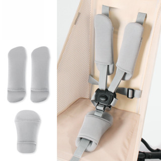 ชุดปลอกสายรัด car seat และรถเข็นเด็ก 3ชิ้น ปลอกไหล่+ปลอกสายข…